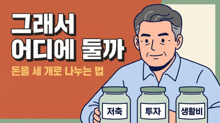 나누기 전에 무슨 돈인지부터 적습니다